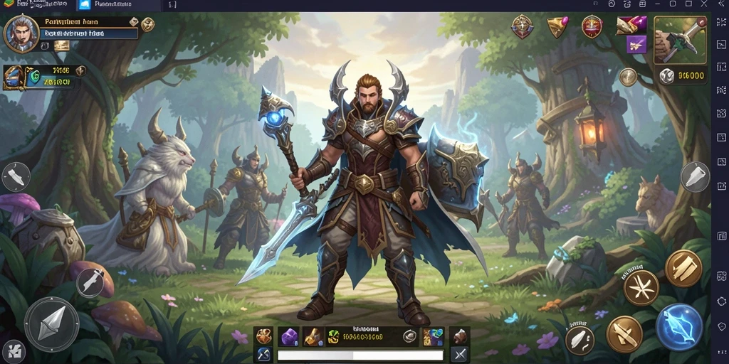 Tangkapan layar yang menampilkan aksi seru dalam gameplay RPG.