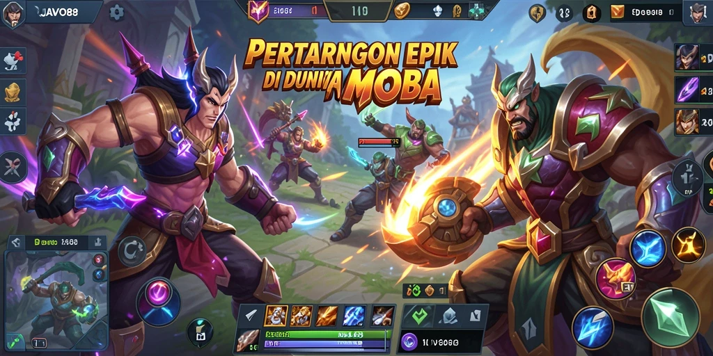 Tampilan gameplay seru di arena <strong>JAVO88</strong> yang memukau.