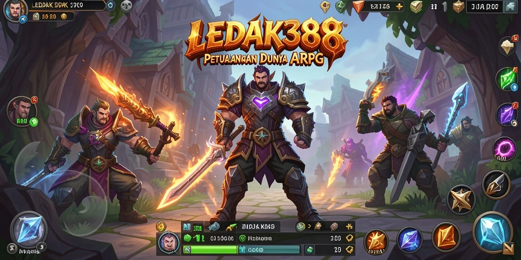 Gameplay menarik dalam dunia fantasi ARPG LEDAK388.