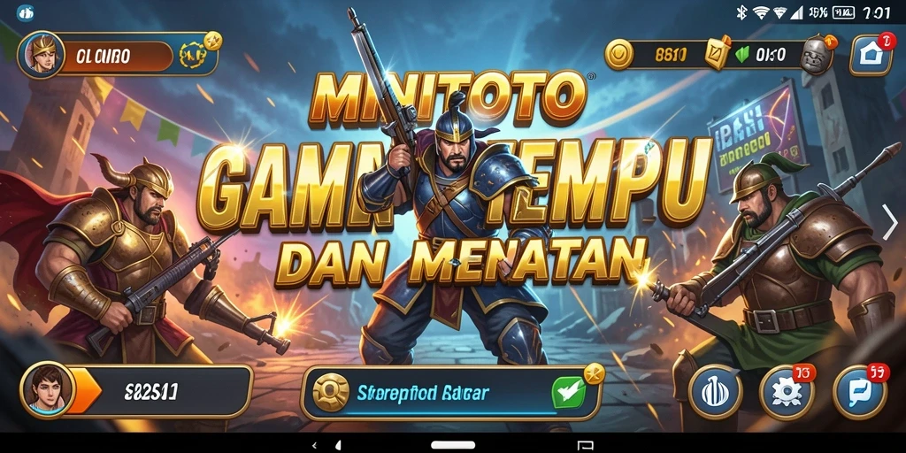 Menampilkan aksi seru dalam gameplay <strong>MINITOTO</strong> yang mendebarkan.
