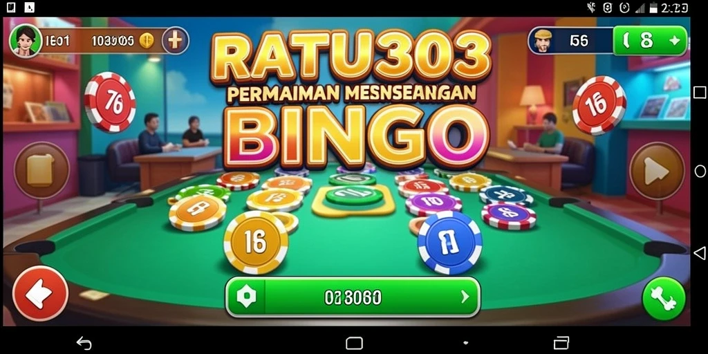 Tampilan menakjubkan dari gameplay Bingo di RATU303.