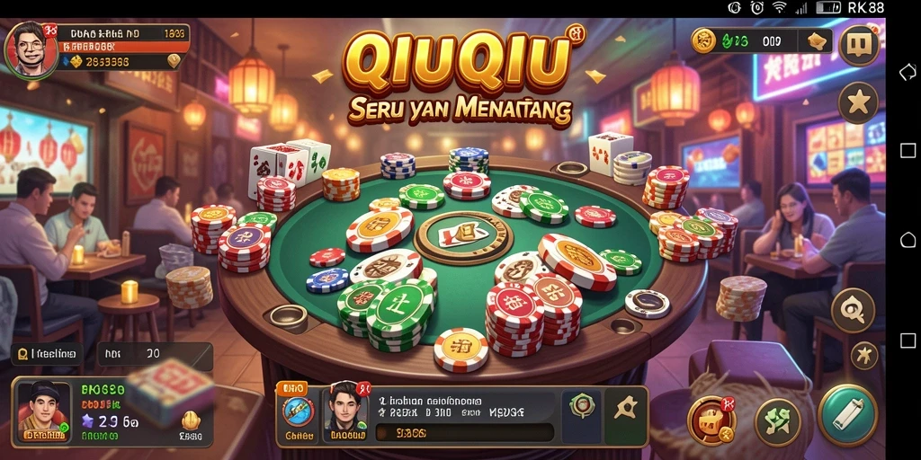 Tampilan luar gameplay RK88 yang mengasyikkan dan penuh warna.