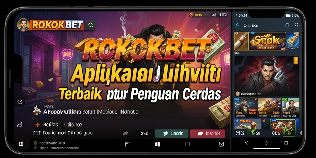 Tampilan antarmuka ROKOKBET yang intuitif dan fungsional.