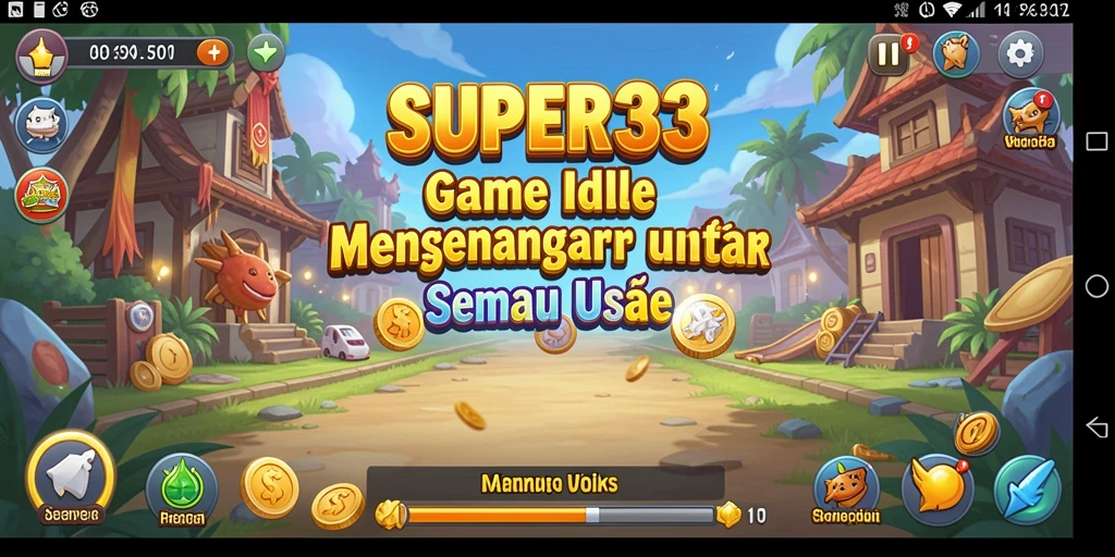 Gambaran gameplay <strong>SUPER33</strong> yang menarik dan memikat pemain.
